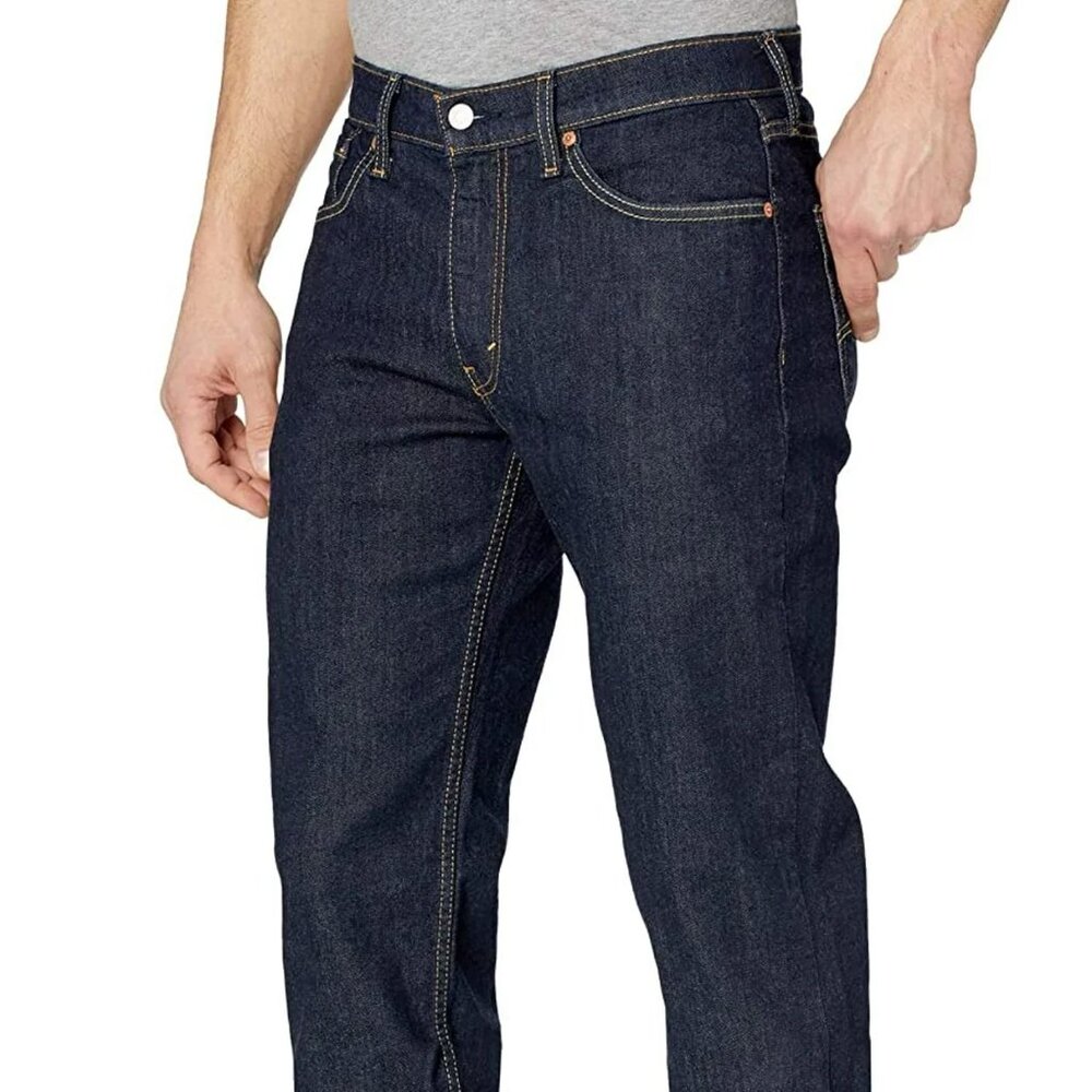 Levi’s 514 Straight Fit Jeans Dark Blue Wash Men’s 36x30 NWT